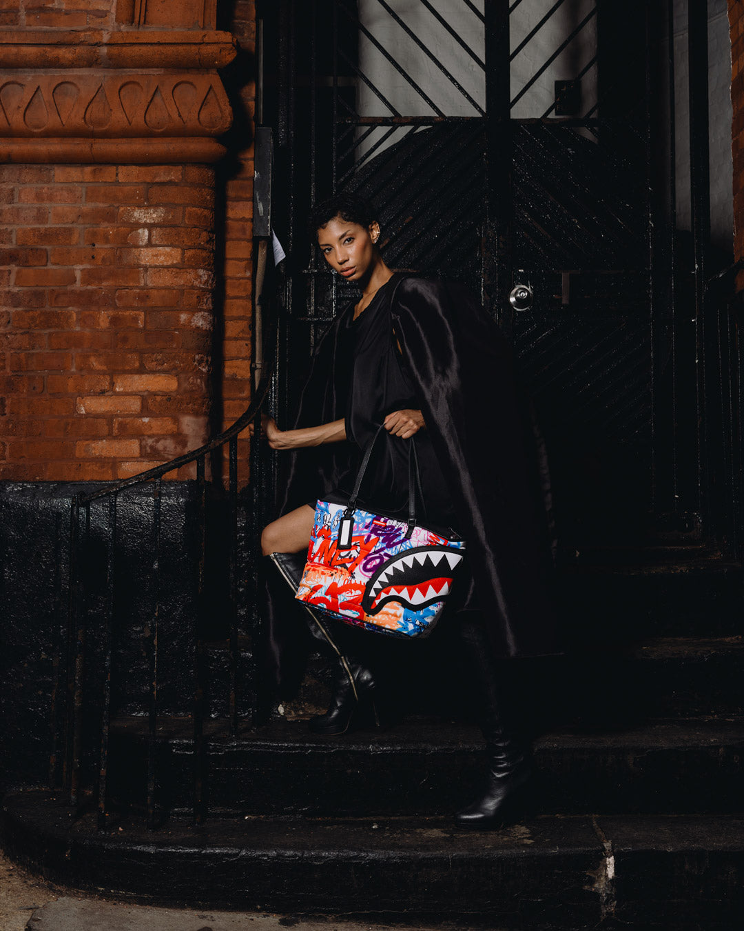 SPRAYGROUND® TOTE TAGGED UP PUFFER TOTE
