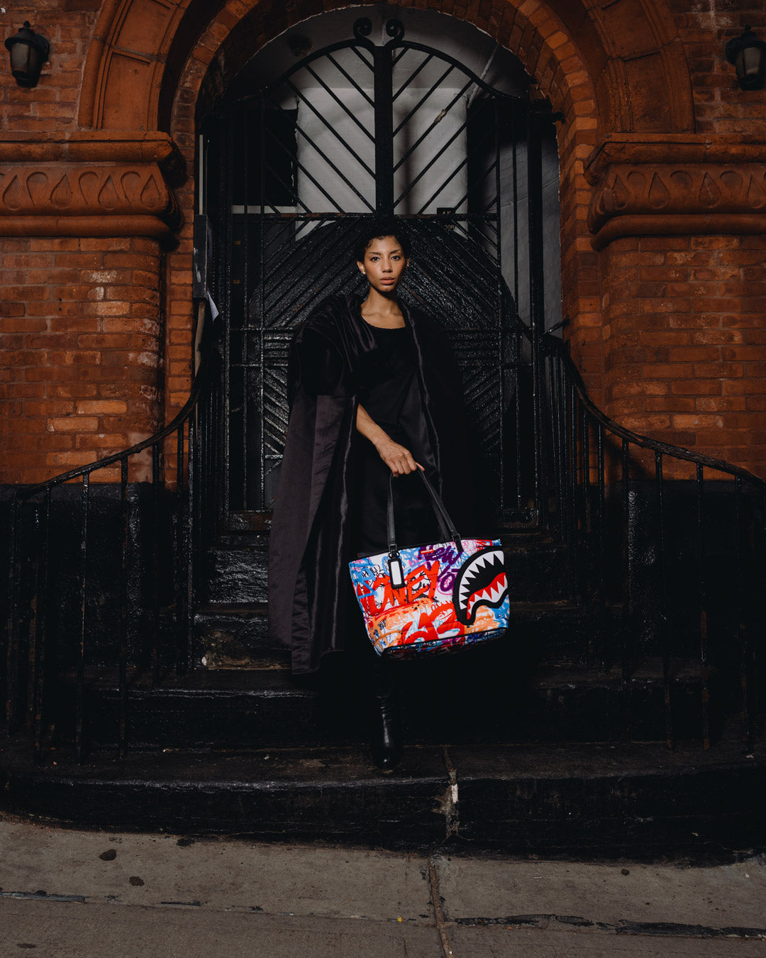 SPRAYGROUND® TOTE TAGGED UP PUFFER TOTE