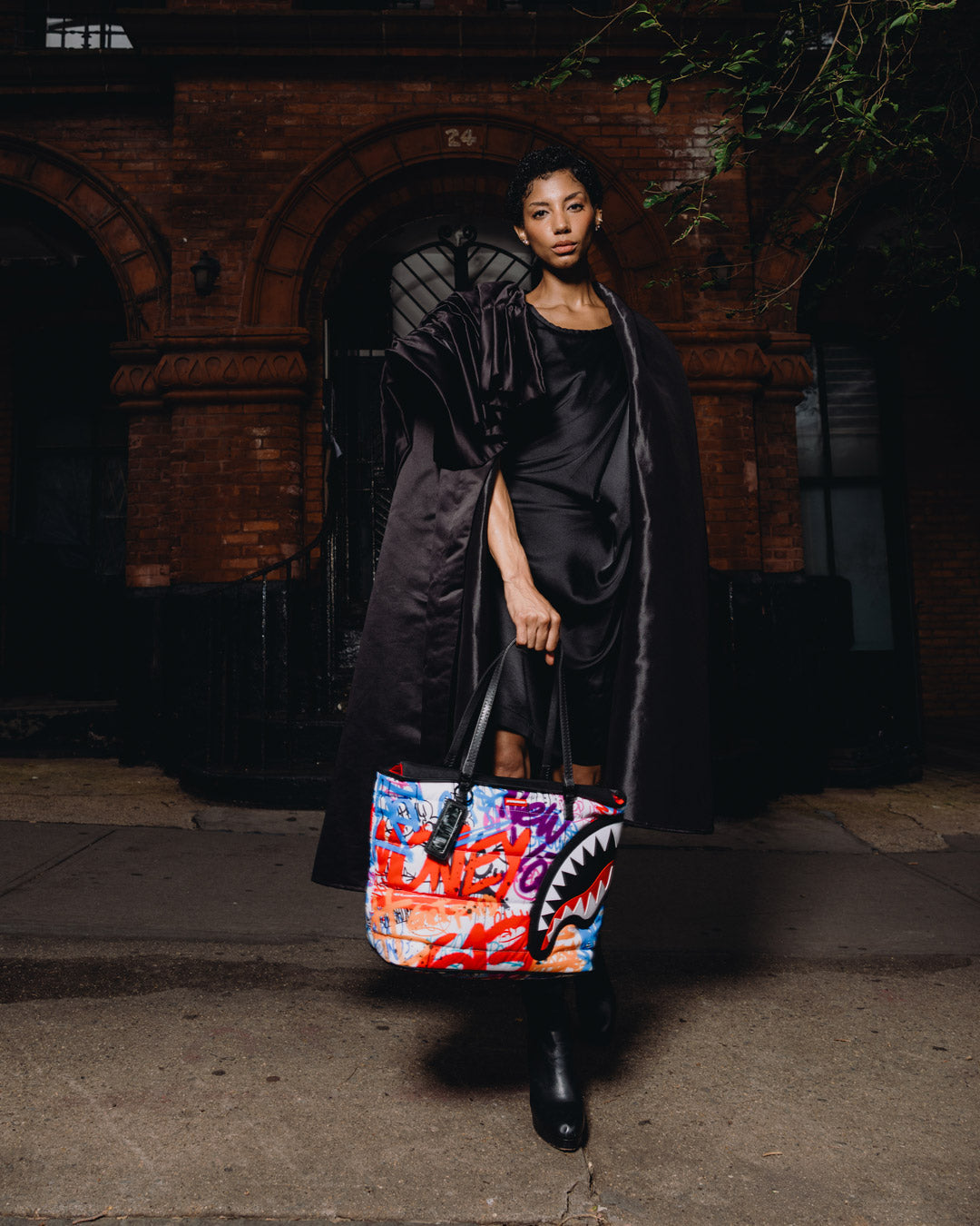SPRAYGROUND® TOTE TAGGED UP PUFFER TOTE