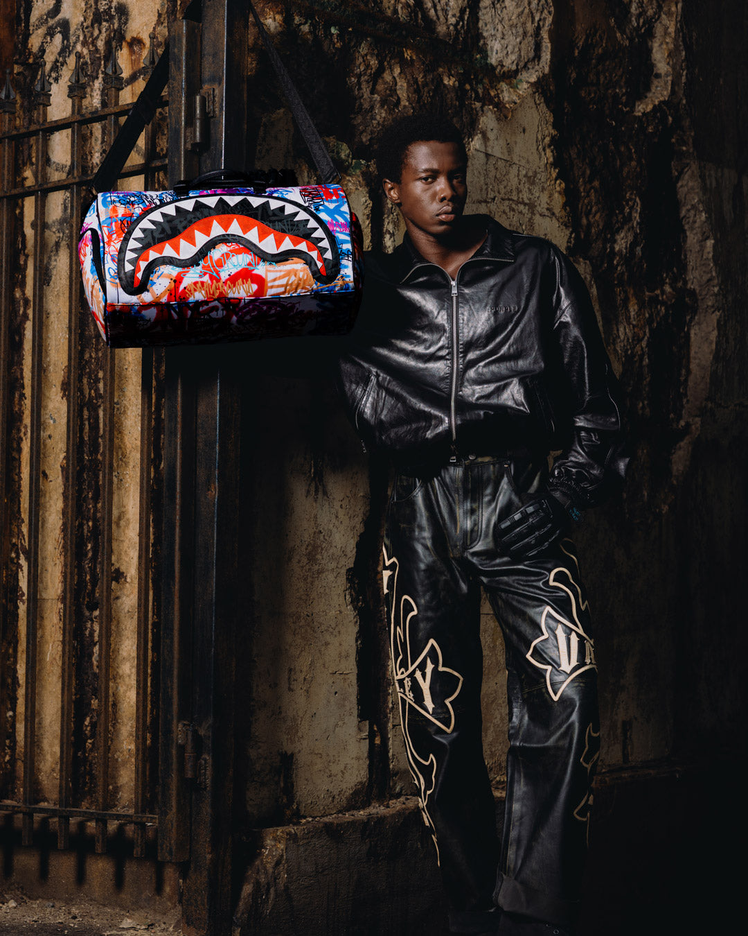SPRAYGROUND® DUFFLE TAGGED UP PUFFER DUFFLE