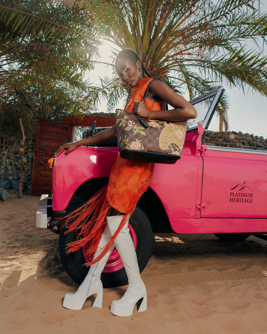 SPRAYGROUND® TOTE AI HENNY FLORAL TOTE