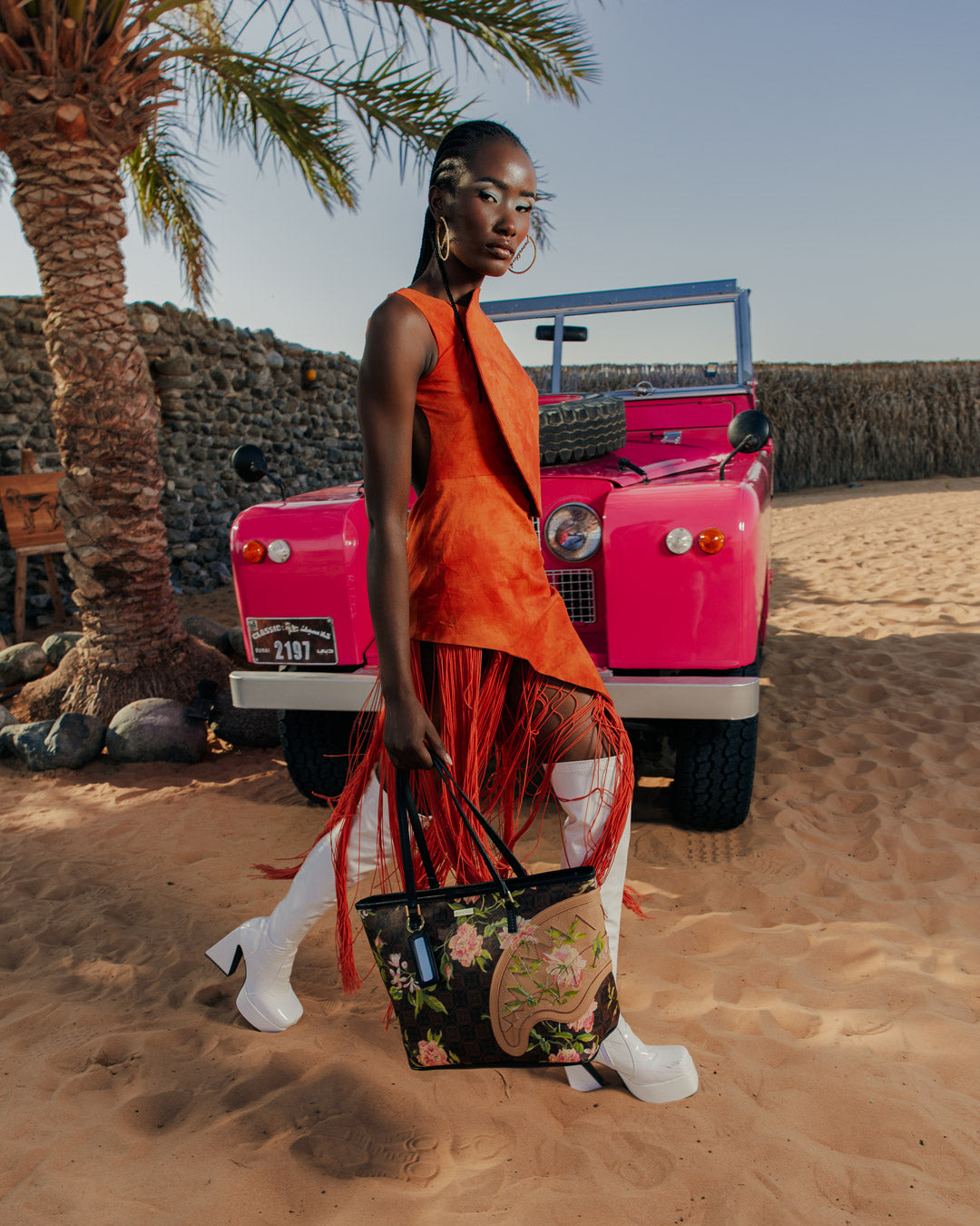 SPRAYGROUND® TOTE AI HENNY FLORAL TOTE