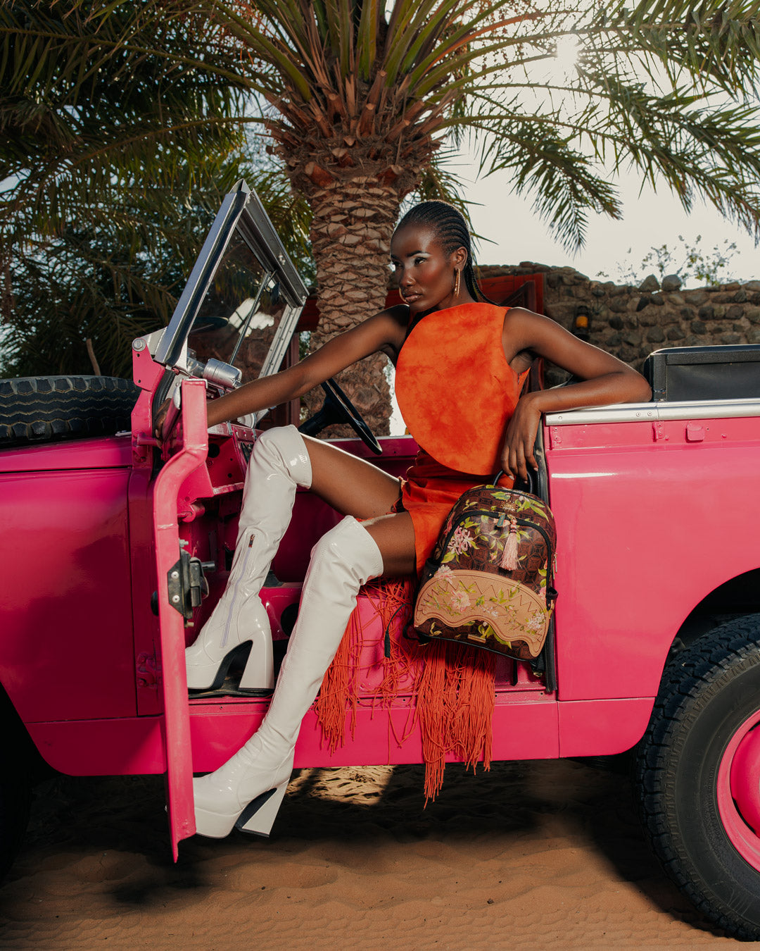 SPRAYGROUND® BACKPACK AI HENNY FLORAL SAVAGE BACKPACK