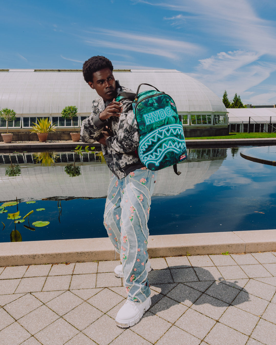 SPRAYGROUND® BACKPACK NYBG NEON JUNGLE BACKPACK