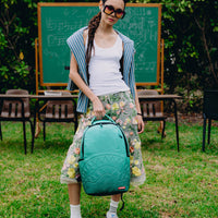SPRAYGROUND® BACKPACK TURQUOISE DOODLE EMBOSS BACKPACK