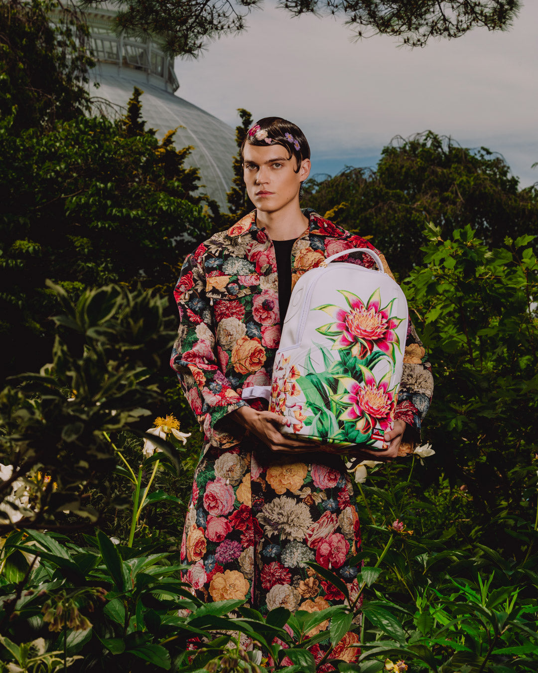 SPRAYGROUND® BACKPACK NYBG BOTANICAL BRIGHT BACKPACK