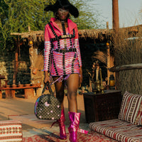 SPRAYGROUND® DUFFLE PURPLE SLIME TAKEOVER DUFFLE