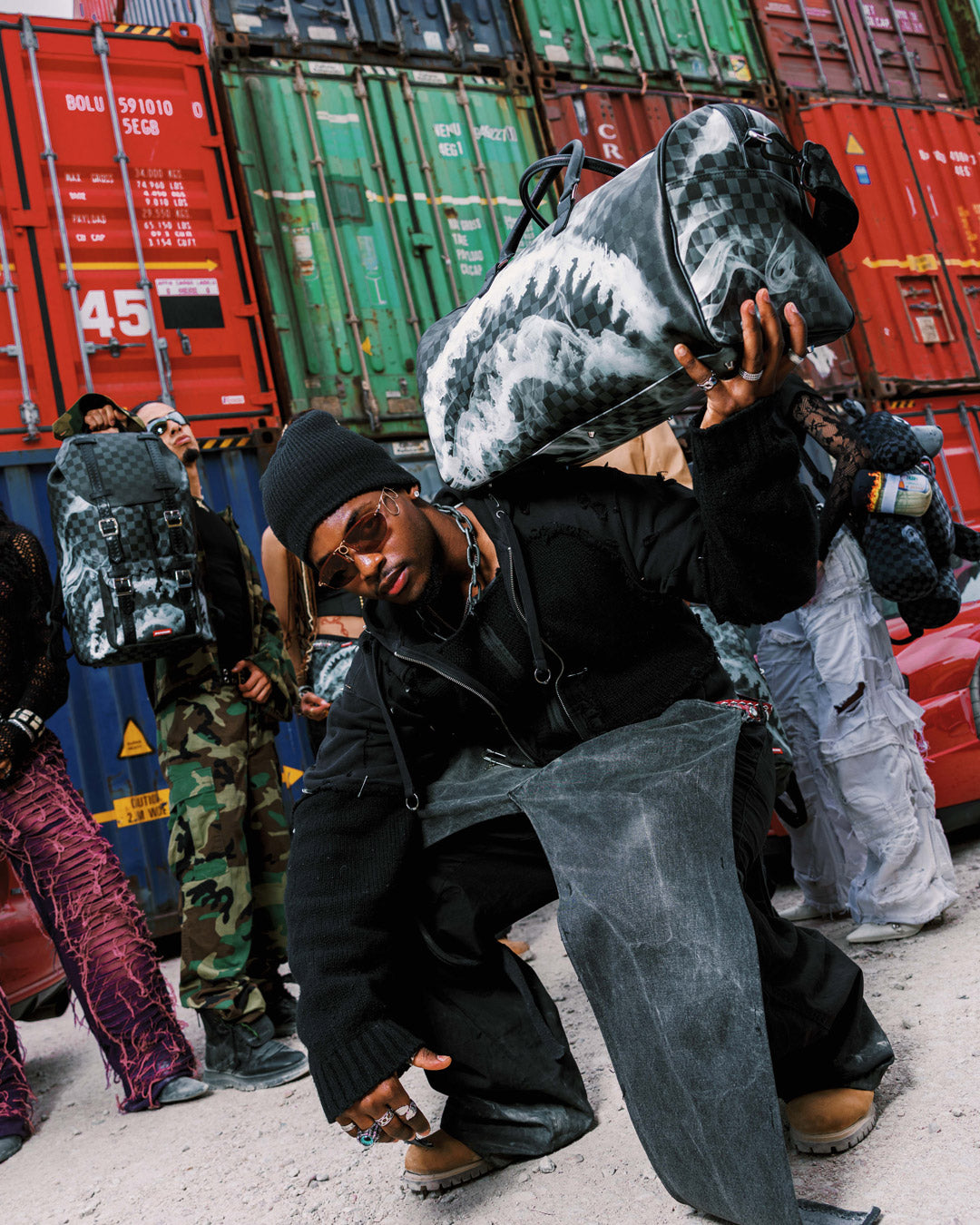 SPRAYGROUND® DUFFLE SIP N SMOKE DUFFLE