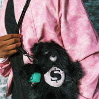 SPRAYGROUND® BACKPACK FUR CRAY BLACK BEAR CUB BACKPACK