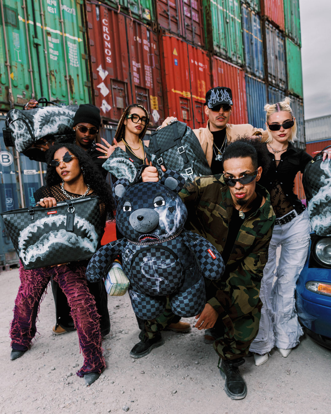 SPRAYGROUND® BACKPACK SIP N SMOKE MONEYBEAR BACKPACK