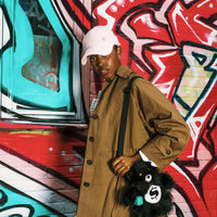 SPRAYGROUND® BACKPACK FUR CRAY BLACK BEAR CUB BACKPACK