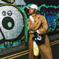 SPRAYGROUND® BACKPACK FUR CRAY BLACK BEAR CUB BACKPACK