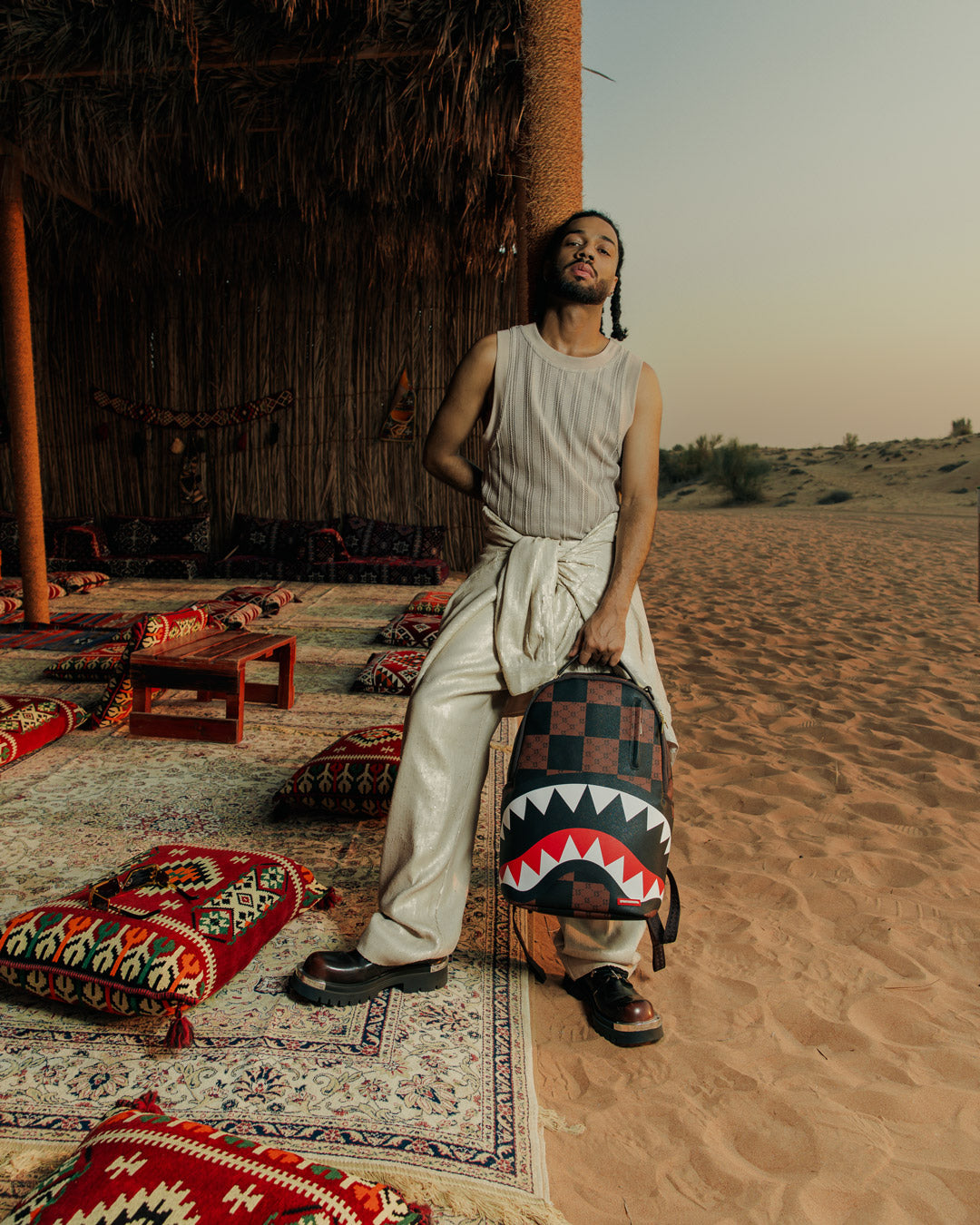 SPRAYGROUND® BACKPACK ENLARGED CHECK PARIS BACKPACK