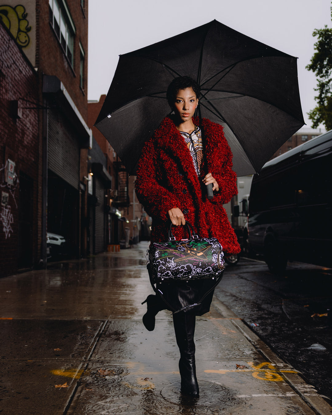 SPRAYGROUND® MINI DUFFLE DOODLE JET MINI DUFFLE