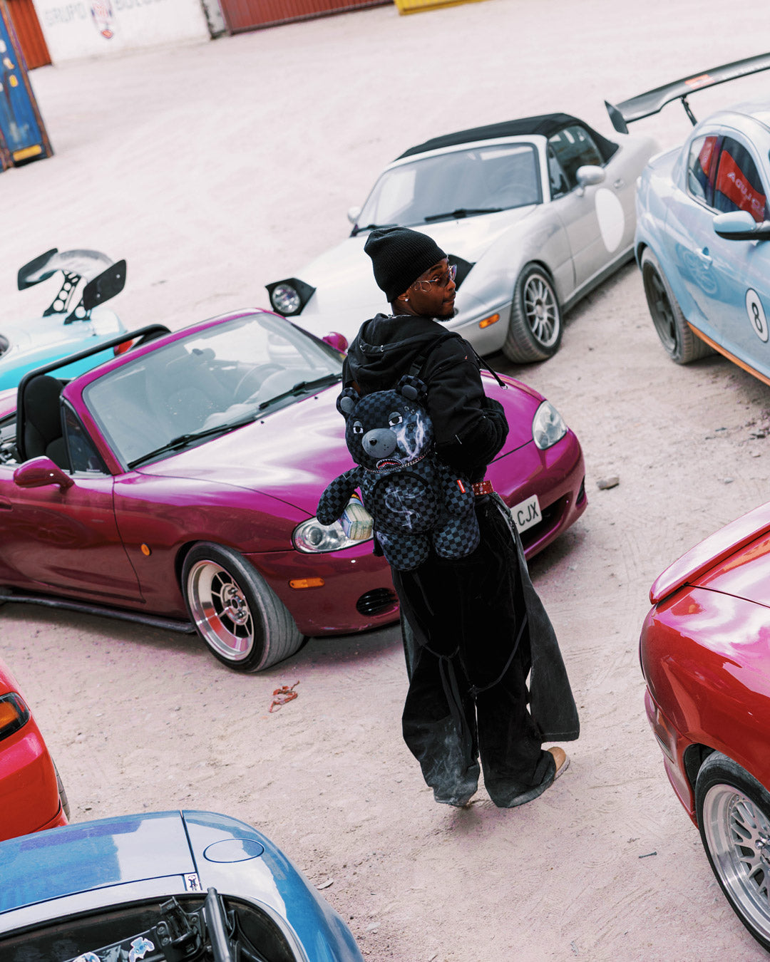 SPRAYGROUND® BACKPACK SIP N SMOKE MONEYBEAR BACKPACK