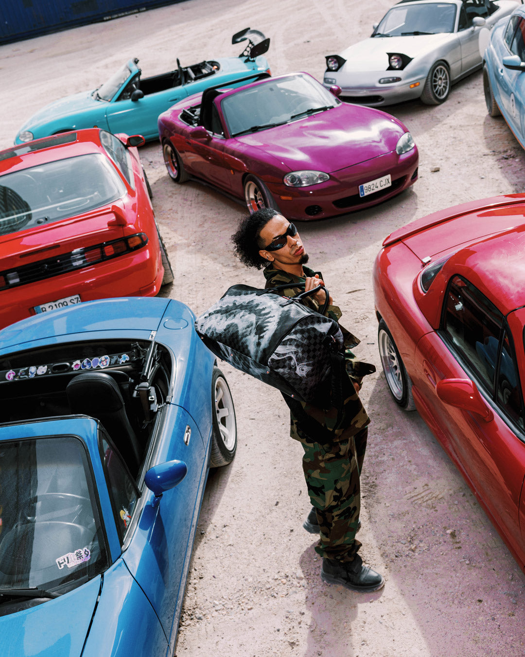 SPRAYGROUND® DUFFLE SIP N SMOKE DUFFLE