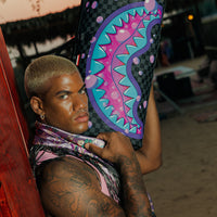 SPRAYGROUND® DUFFLE PURPLE SLIME TAKEOVER DUFFLE