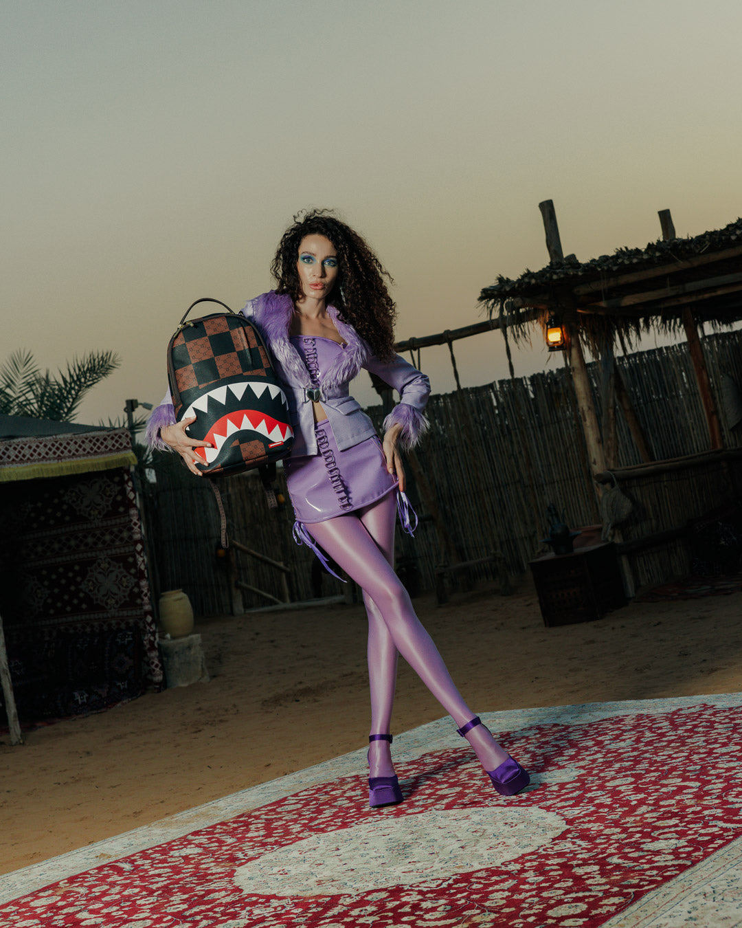 SPRAYGROUND® BACKPACK ENLARGED CHECK PARIS BACKPACK