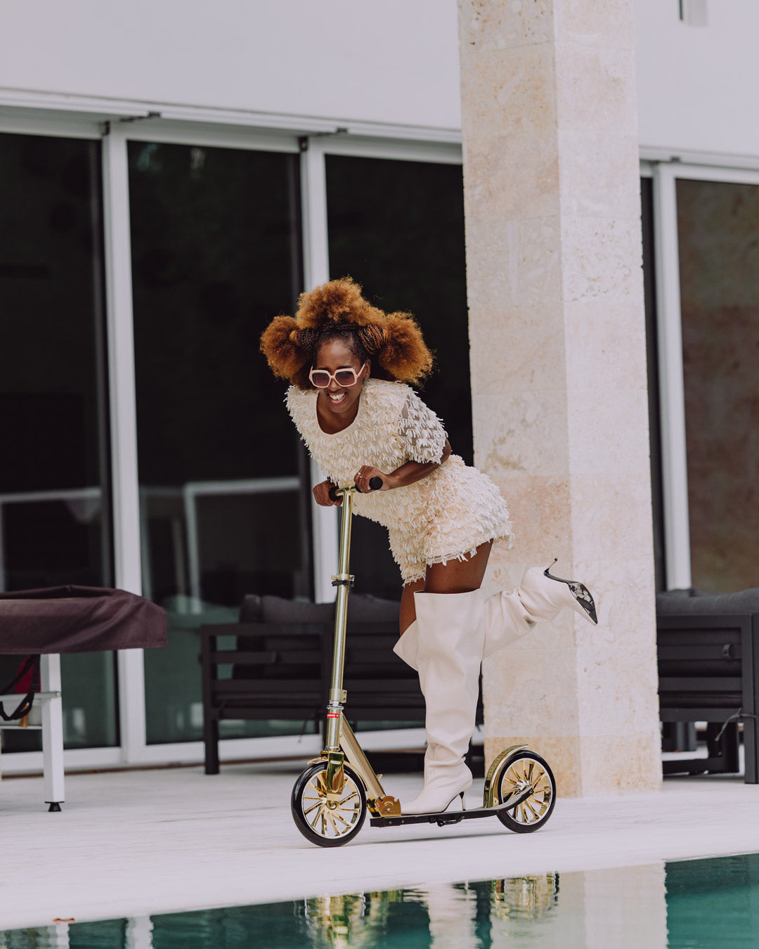 SPRAYGROUND® SCOOTER ALL GOLD SCOOTER