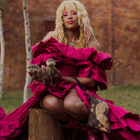 SPRAYGROUND® POUCHETTE AI HENNY FLORAL CROSSOVER CLUTCH