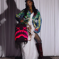 FIBER OPTICS PARTY SHARK BACKPACK