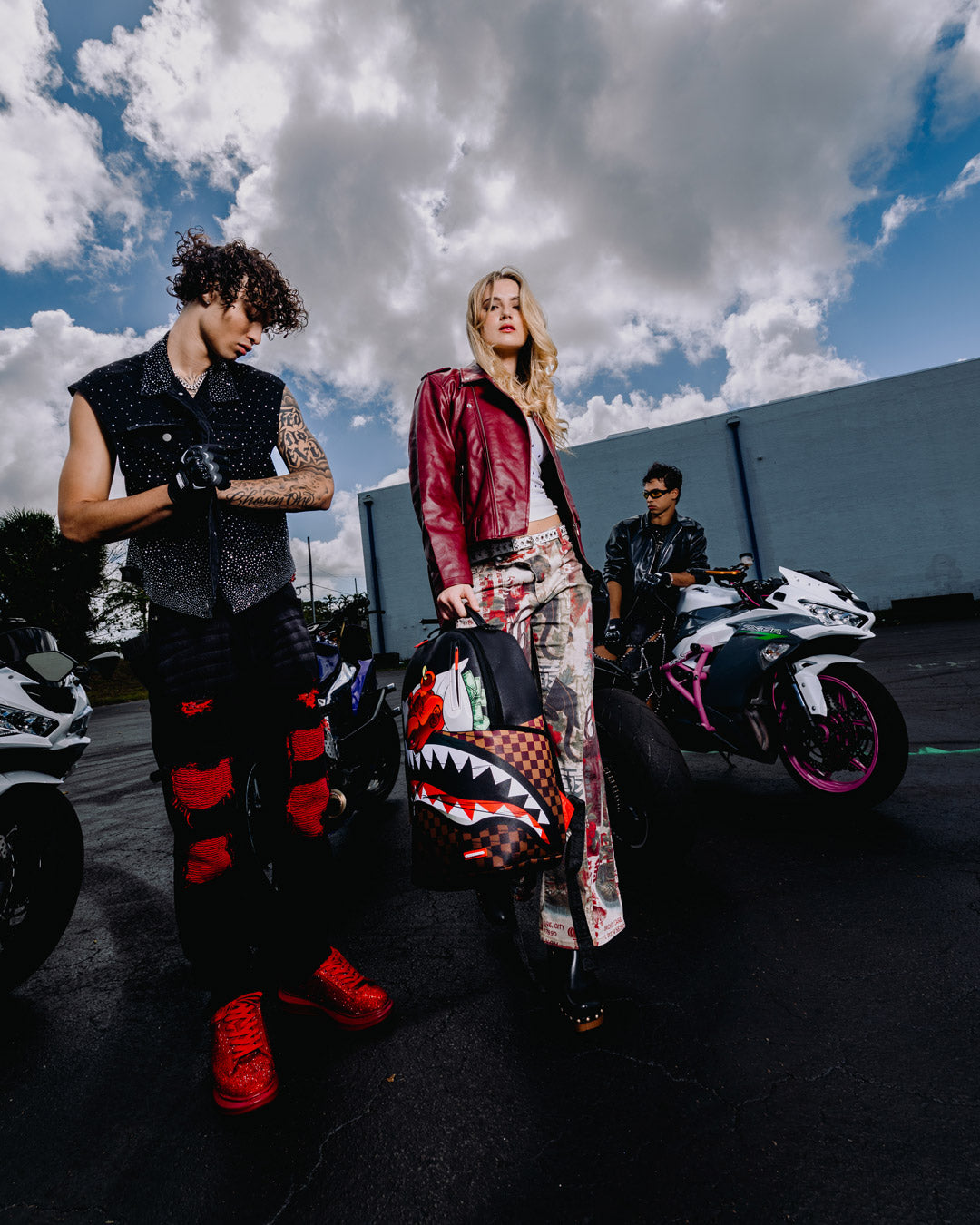 SPRAYGROUNDÂ® BACKPACK DIABLO SLEEP PARTY BACKPACK