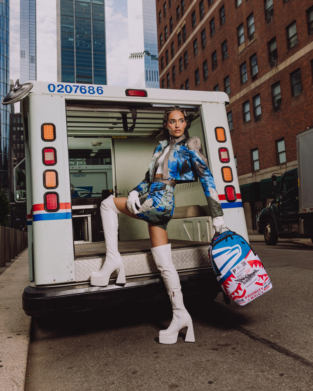 SPRAYGROUND® BACKPACK USPS SPRAYGROUND SPECIAL DELIVERY BACKPACK