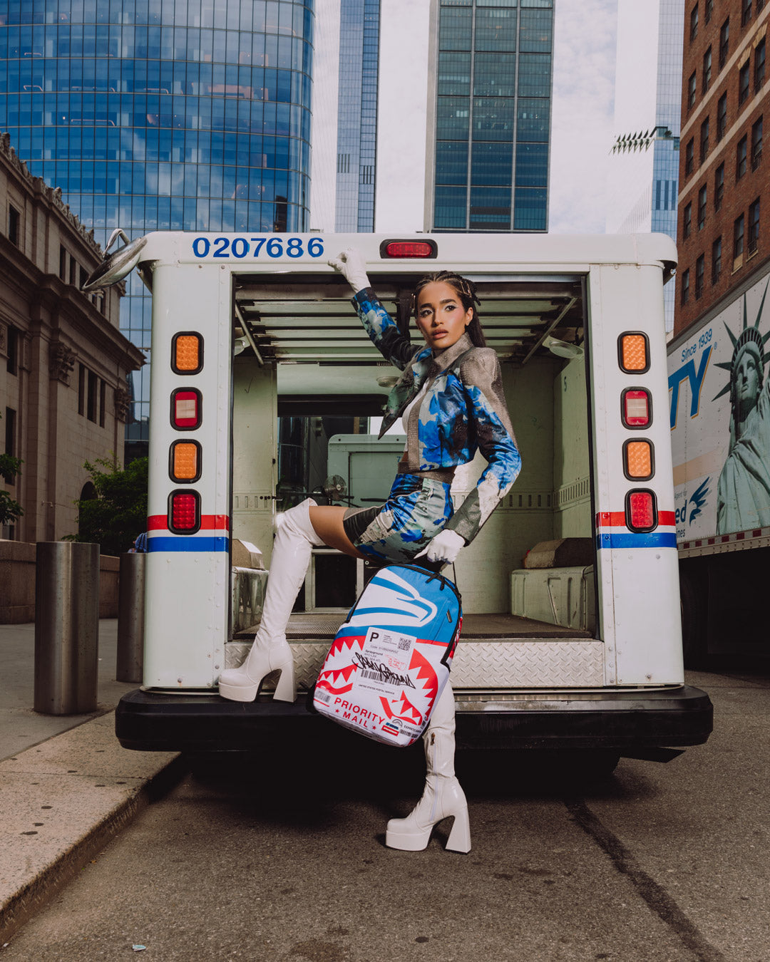 SPRAYGROUND® BACKPACK USPS SPRAYGROUND SPECIAL DELIVERY BACKPACK