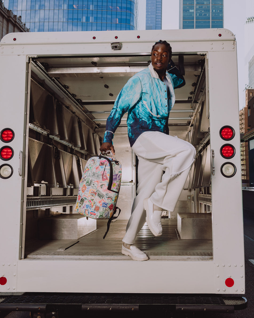 SPRAYGROUND® BACKPACK USPS STAMP STAMPEDE BACKPACK