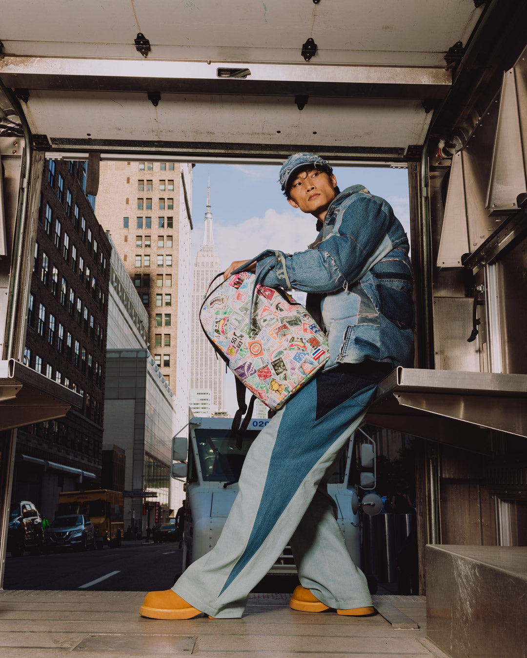 SPRAYGROUND® BACKPACK USPS STAMP STAMPEDE BACKPACK