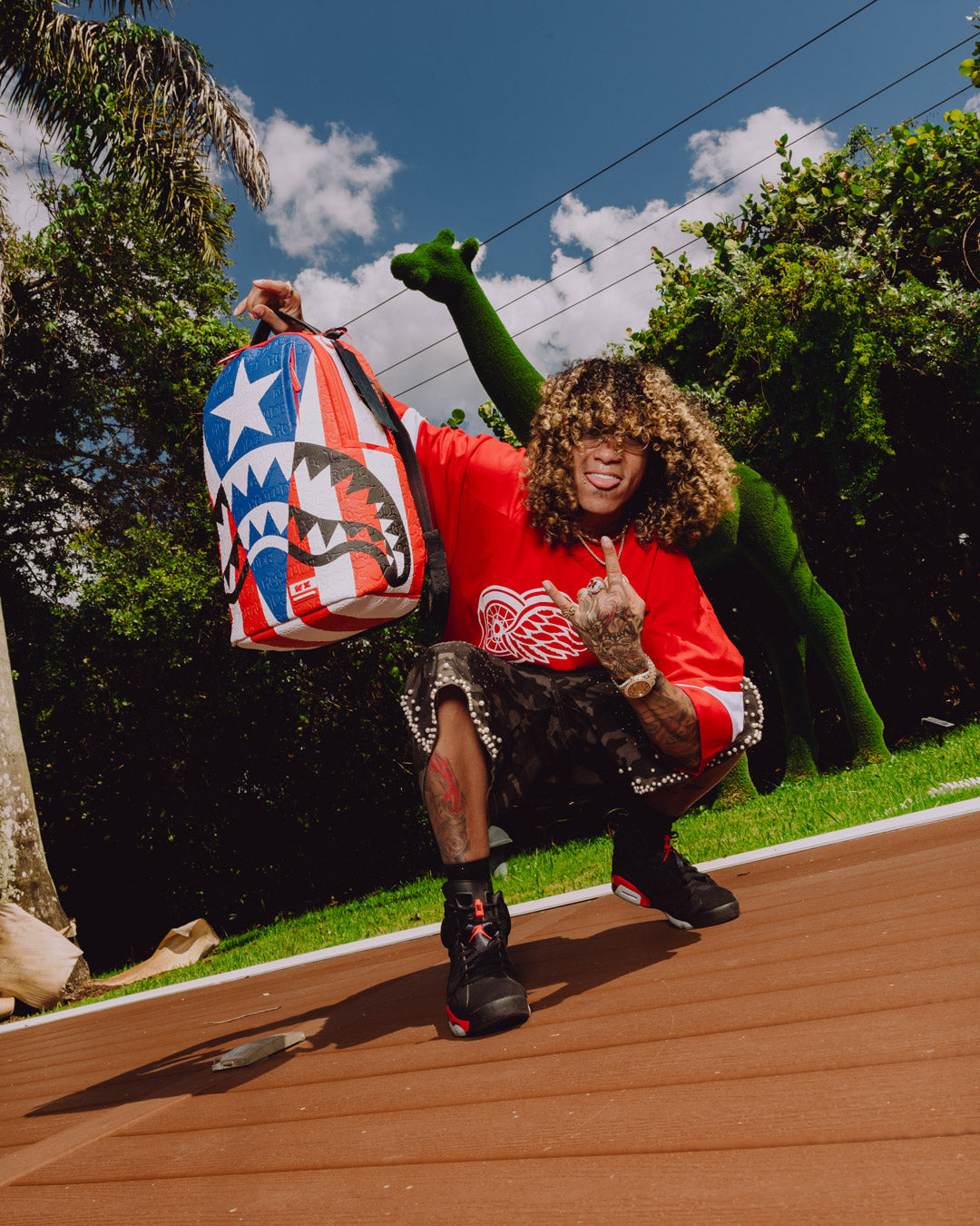 SPRAYGROUND® BACKPACK JON Z PR FLAG BACKPACK