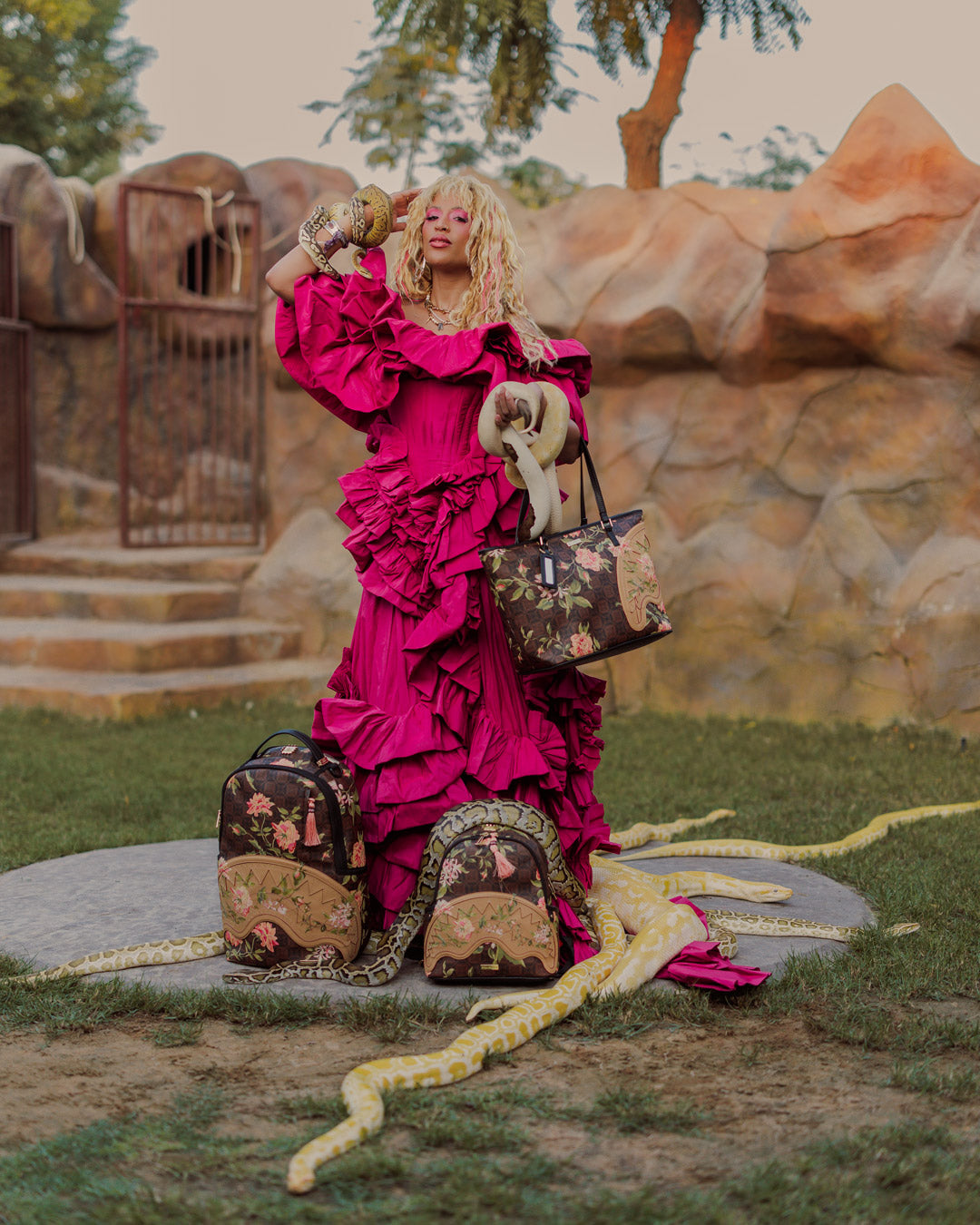 SPRAYGROUND® BACKPACK AI HENNY FLORAL SAVAGE BACKPACK