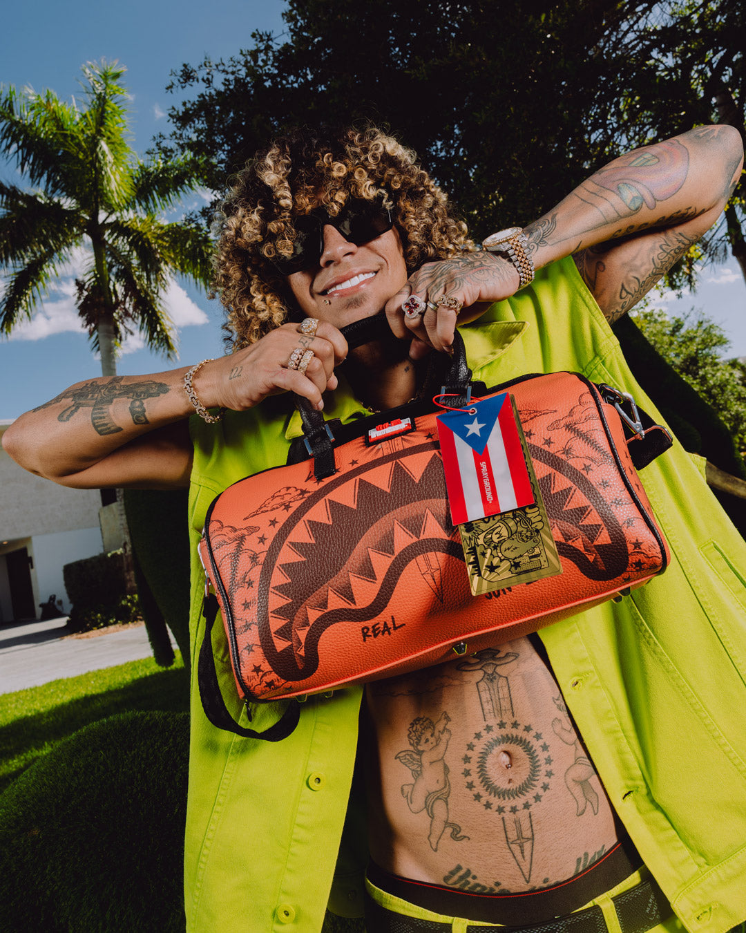SPRAYGROUND® DUFFLE JON Z TATTOOS MINI DUFFLE