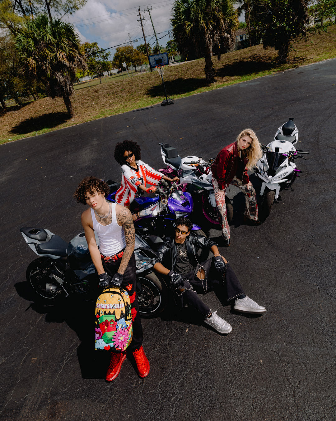 SPRAYGROUND® BACKPACK WTF TRIPPY MONEY BOY BACKPACK