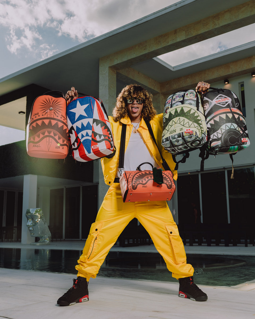 SPRAYGROUND® BACKPACK JON Z ALBUM COLLECTION BACKPACK