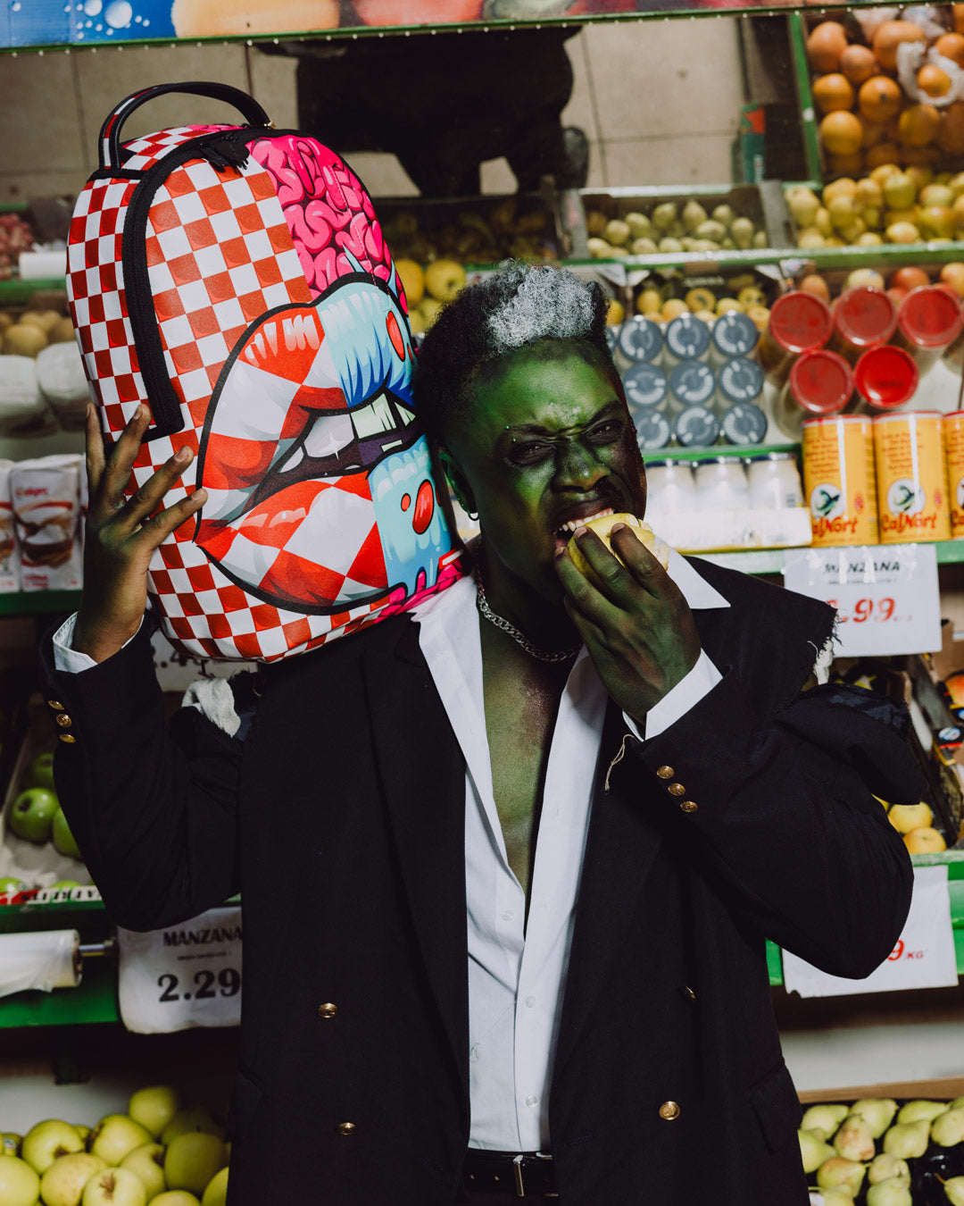 SPRAYGROUND® BACKPACK ZOMBIE SPLIT LIPS BACKPACK