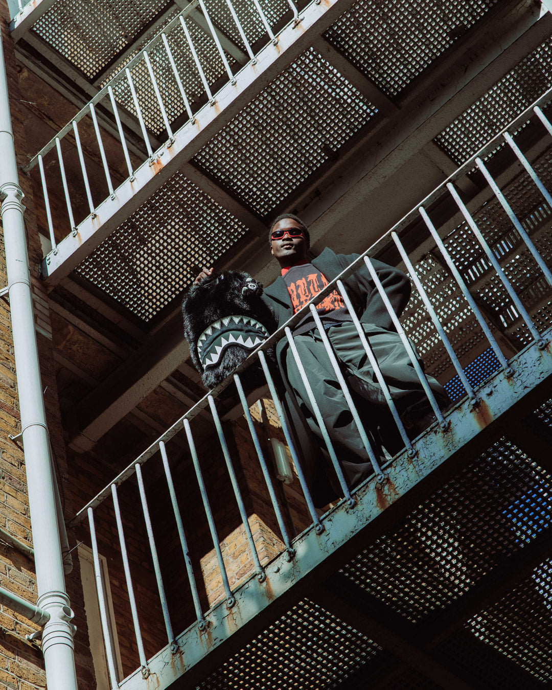 SPRAYGROUND® BACKPACK FUR CRAY BLACK BACKPACK