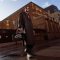 SPRAYGROUND® DUFFLE FUR CRAY BLACK MINI DUFFLE