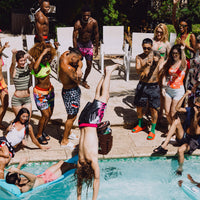 SPRAYGROUND® SWIM GRAFF MAYHEM SWIM SHORT