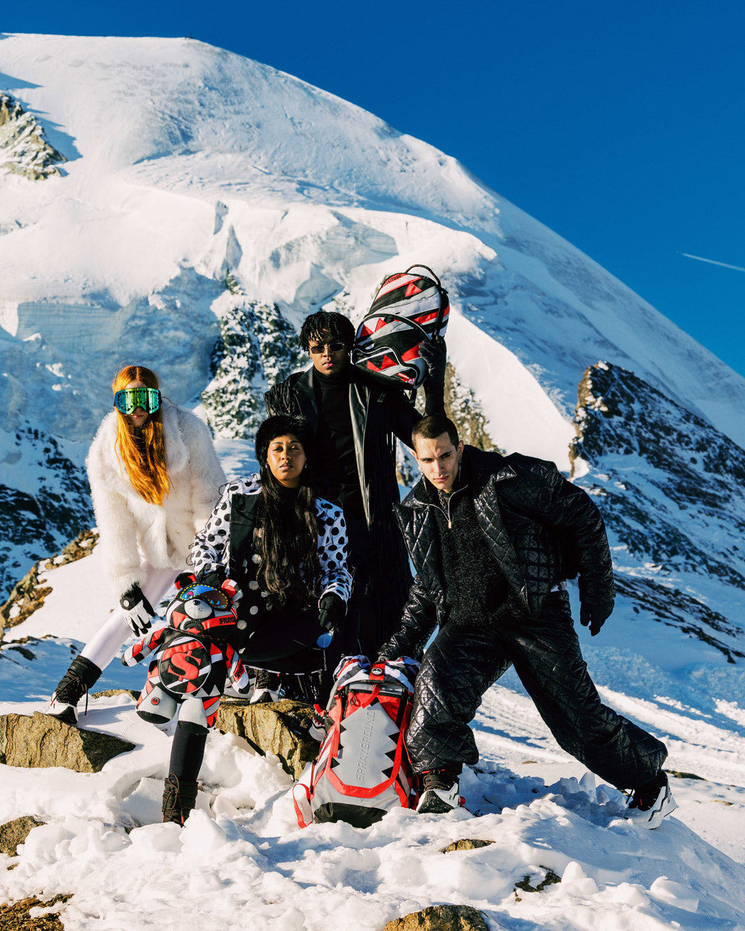 SPRAYGROUND® BACKPACK SHREDDED ARCTIC BACKPACK