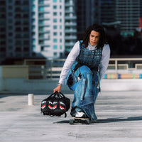 SPRAYGROUND® BACKPACK DOUBLE TROUBLE DOUBLE DUFFLE BACKPACK