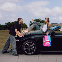 SPRAYGROUND® BACKPACK SHARK CENTRAL COTTON CANDY BACKPACK