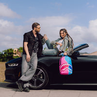 SPRAYGROUND® BACKPACK SHARK CENTRAL COTTON CANDY BACKPACK