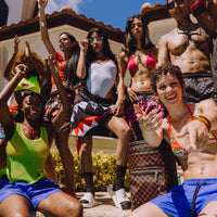 SPRAYGROUND® SWIM PIXEL MOUTH SWIM SHORT