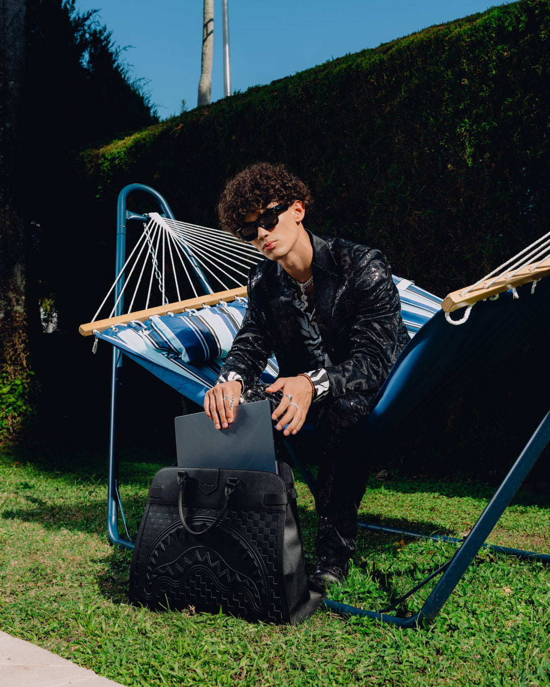 SPRAYGROUND® TOTE THE GHOST MAISON TRAVEL TOTE