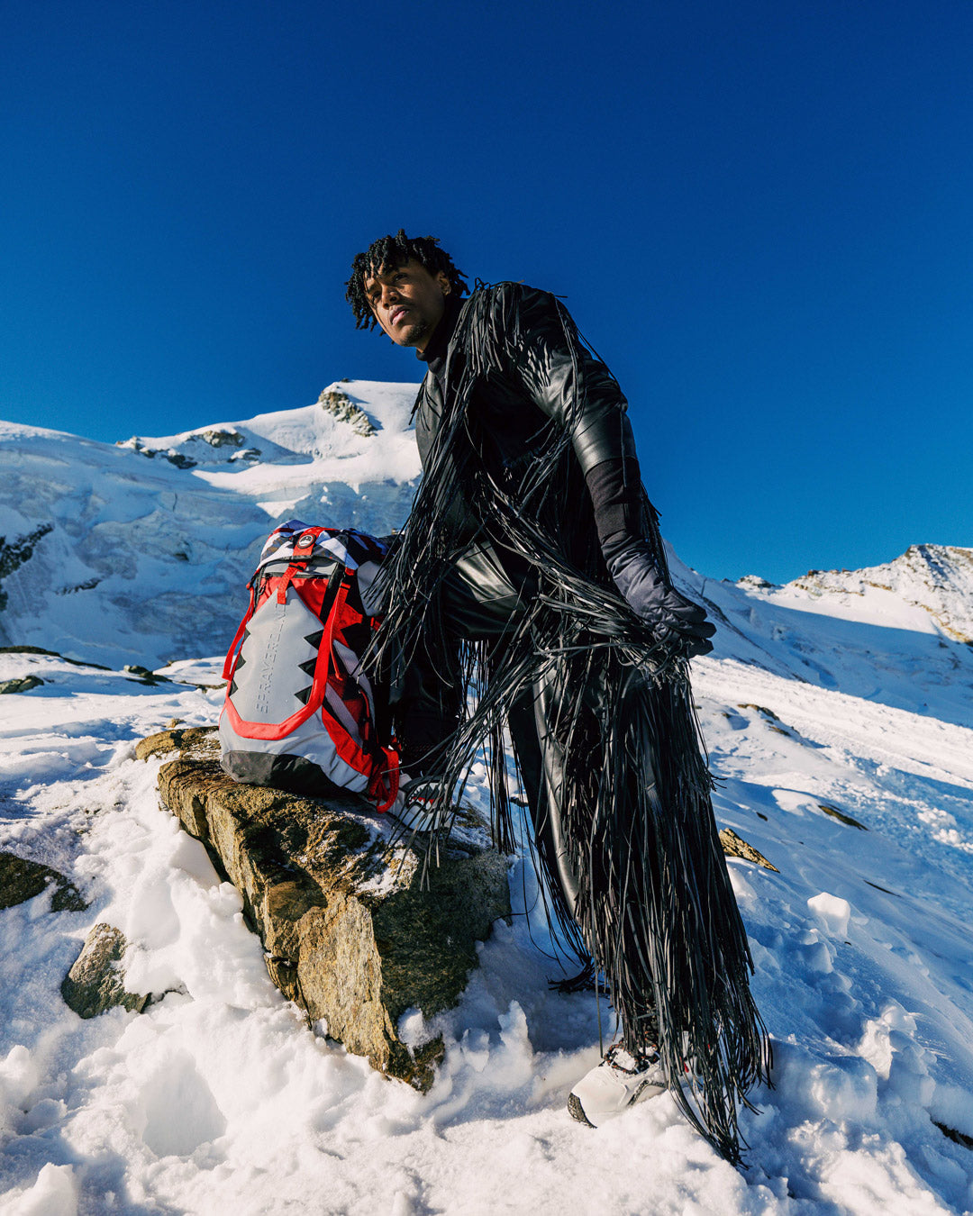 SPRAYGROUND® BACKPACK SHREDDED ARCTIC CAMPER BACKPACK