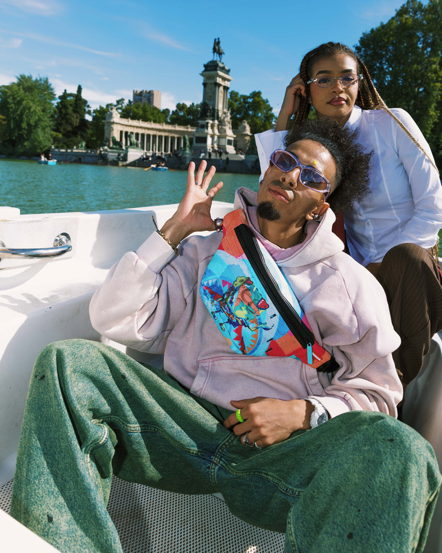 SPRAYGROUND® CROSSBODY SPONGEMONET SAVVY CROSSBODY