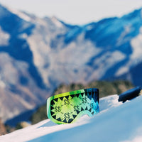 SPRAYGROUND® APPAREL GRAFFITI SKI GOGGLES SET (3 INTERCHANGEABLE LENSES)