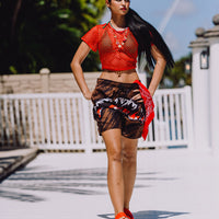 SPRAYGROUND® SWIM SMEARED GRUNGE SWIM SHORT