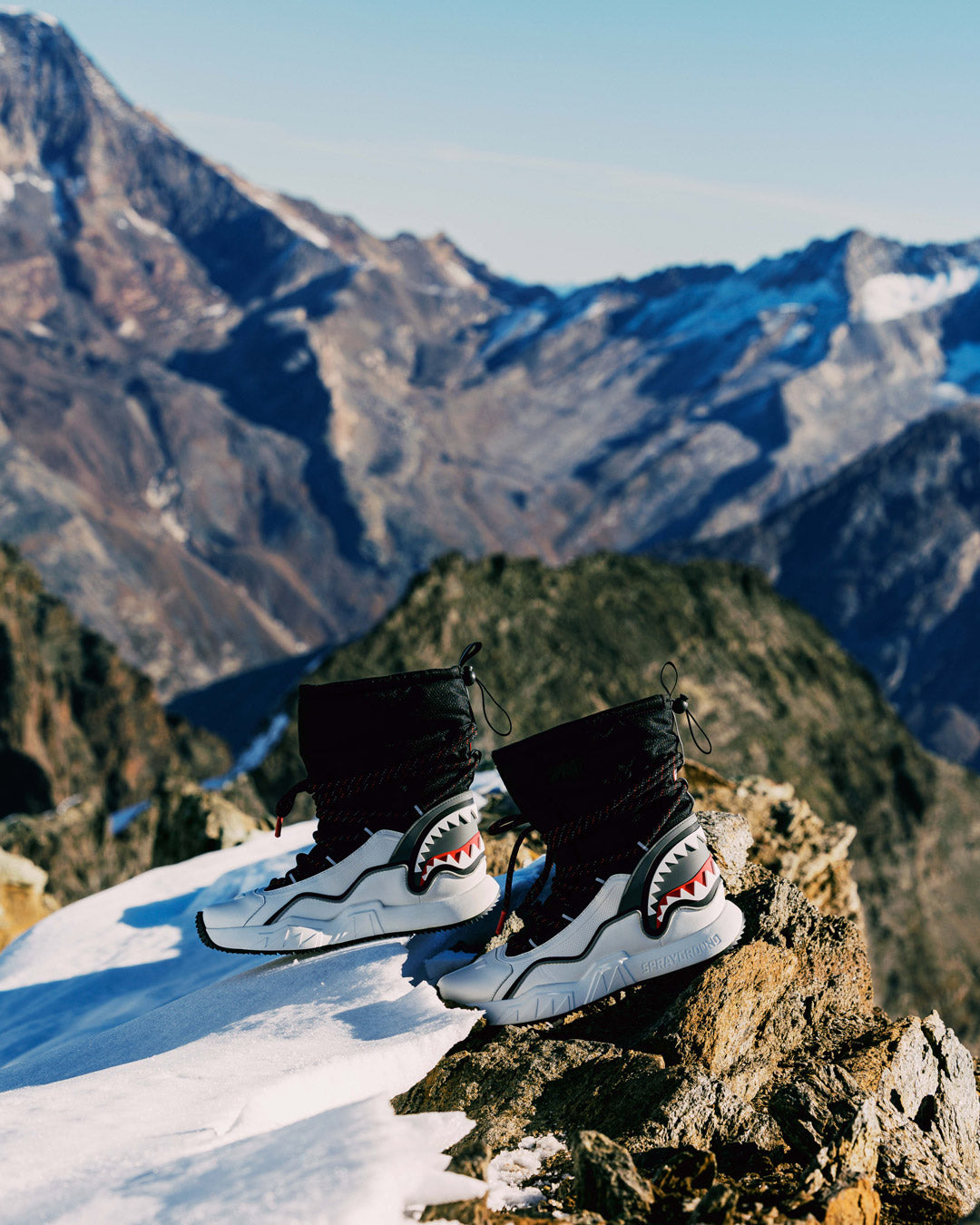 SPRAYGROUND® FOOTWEAR SHREDDED ARCTIC MOON BOOT